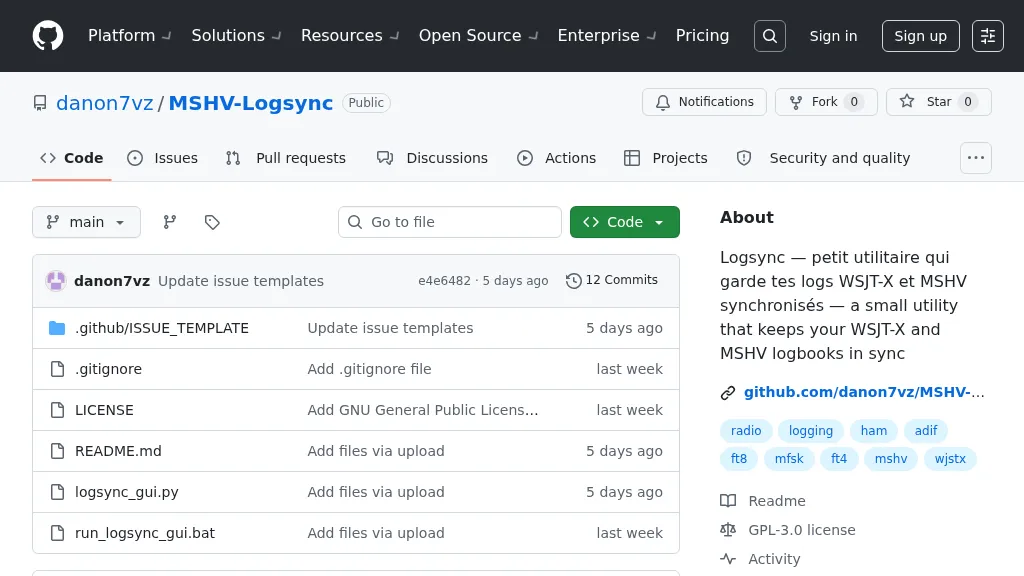 MSHV-Logsync: Synchronize MSHV and WSJT-X Logs